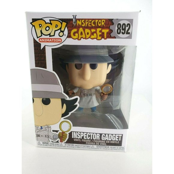 Funko 892 INSPECTOR GADGET with Magnifying Glass Animation Pop NEW Unopened - Picture 2 of 11